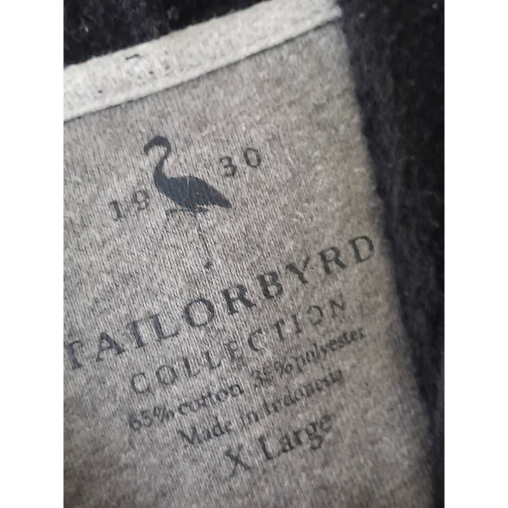 Tailorbyrd Collection Mens Outdoor School Work Minimalist Hoodie XXL Black - Picture 5 of 7